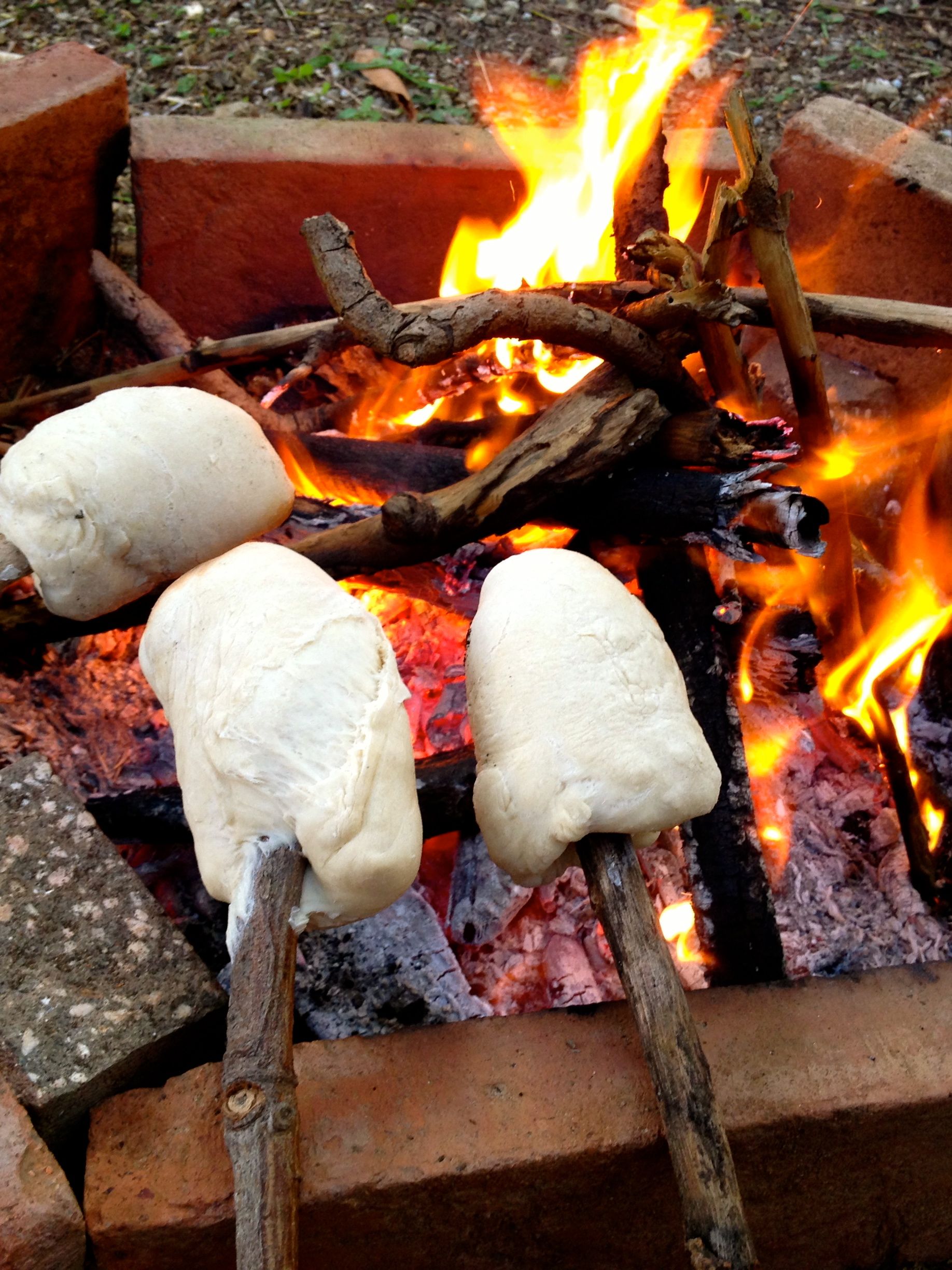 Bread on a stick