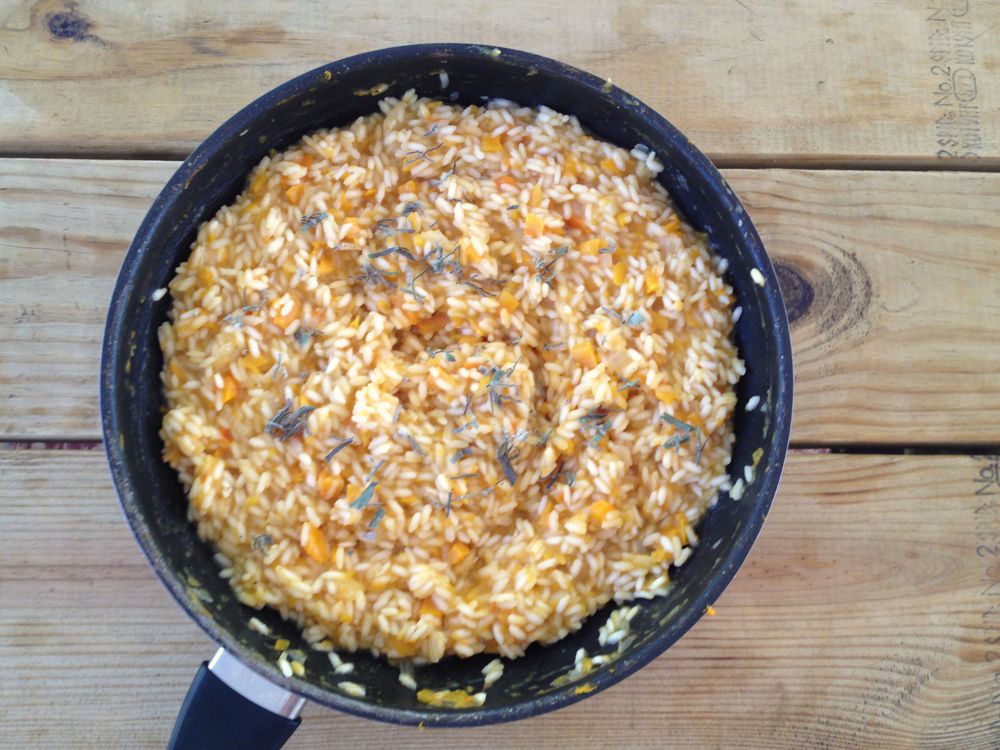 Roasted Pumpkin Risotto