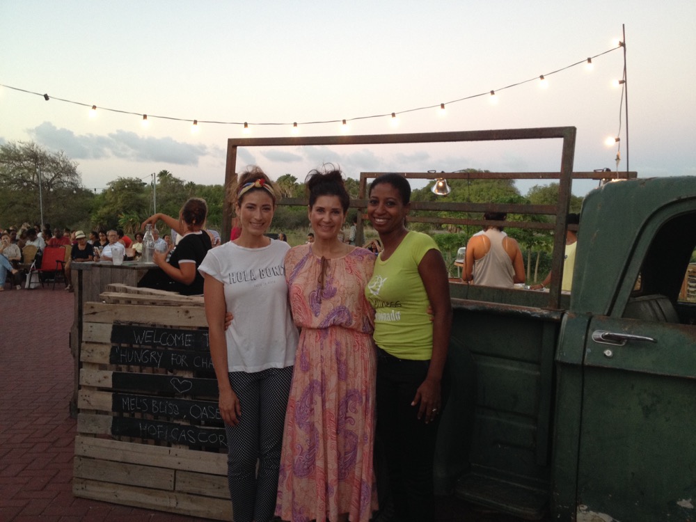 Local health advocates: Femi, Mel and Korra